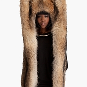 fur headdress