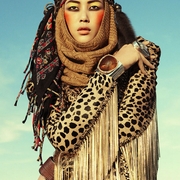 drama in make-up + clothes